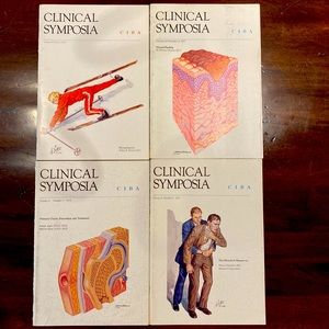 CIBA CLINICAL SYMPOSIA  1977 & 1979 Vol: 29 & 31 Frank Netter MD John Craig MD